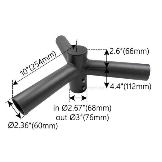 3 Tenon Spoke Dimensions