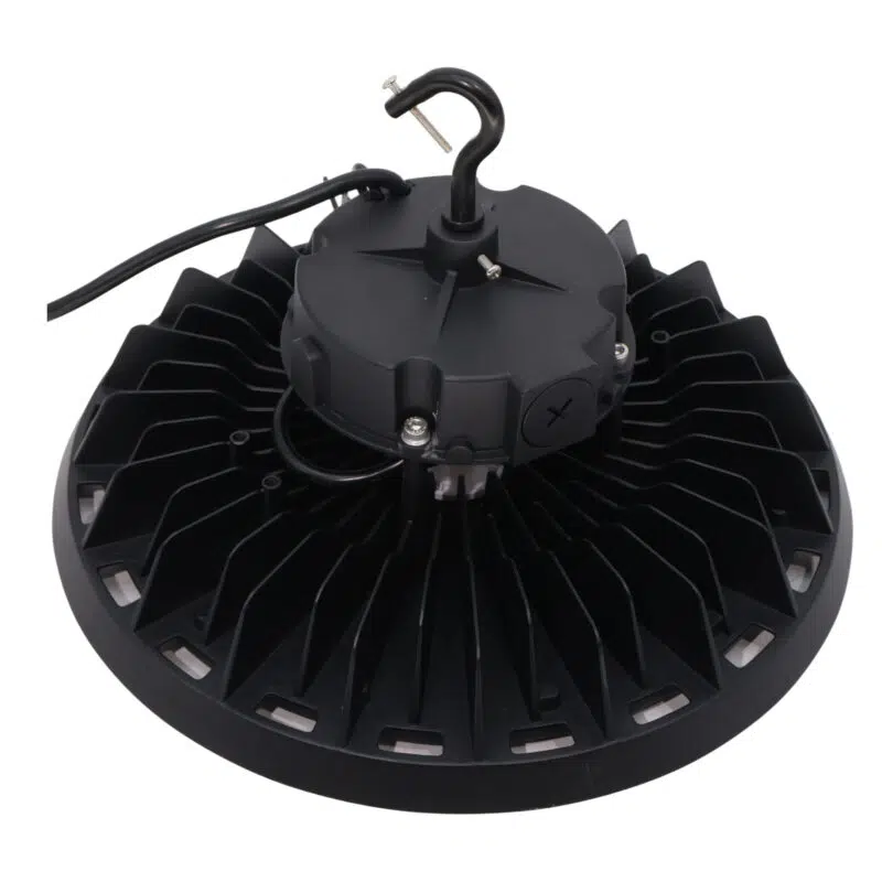 200 / 240 / 320 Watt Adjustable LED UFO High Bay: top-down view