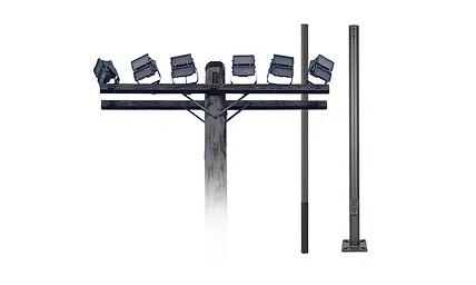 Shop Light Poles