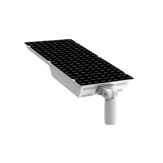 45 Watt Solar LED Area Light: solar panel view