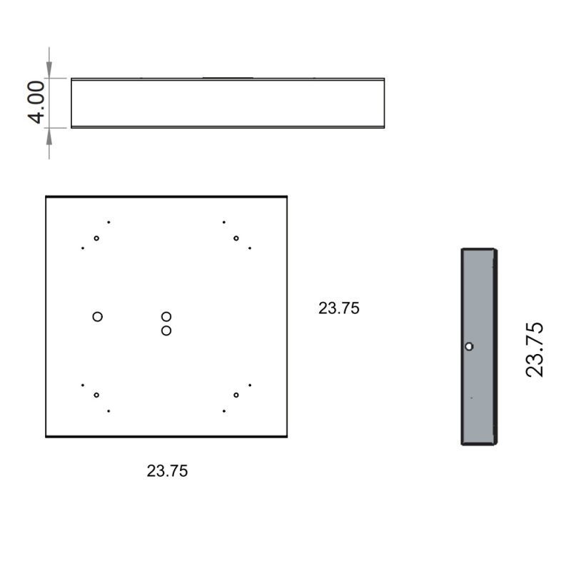 2x2s Dimensions