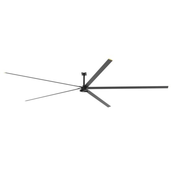 24 Foot HVLS Ceiling Fan: angled product view
