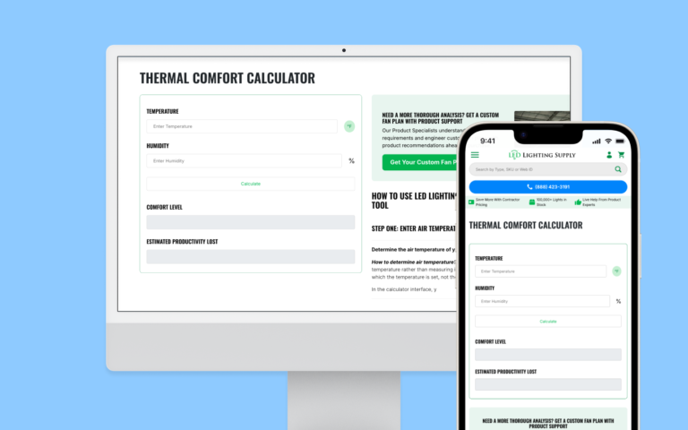 Thermal Comfort Calculator
