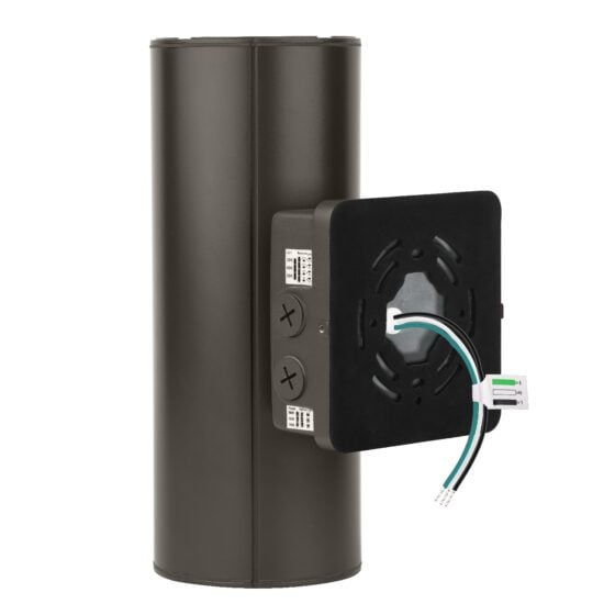 10 / 16 / 20 Watt Adjustable LED Outdoor Wall Sconce: back view