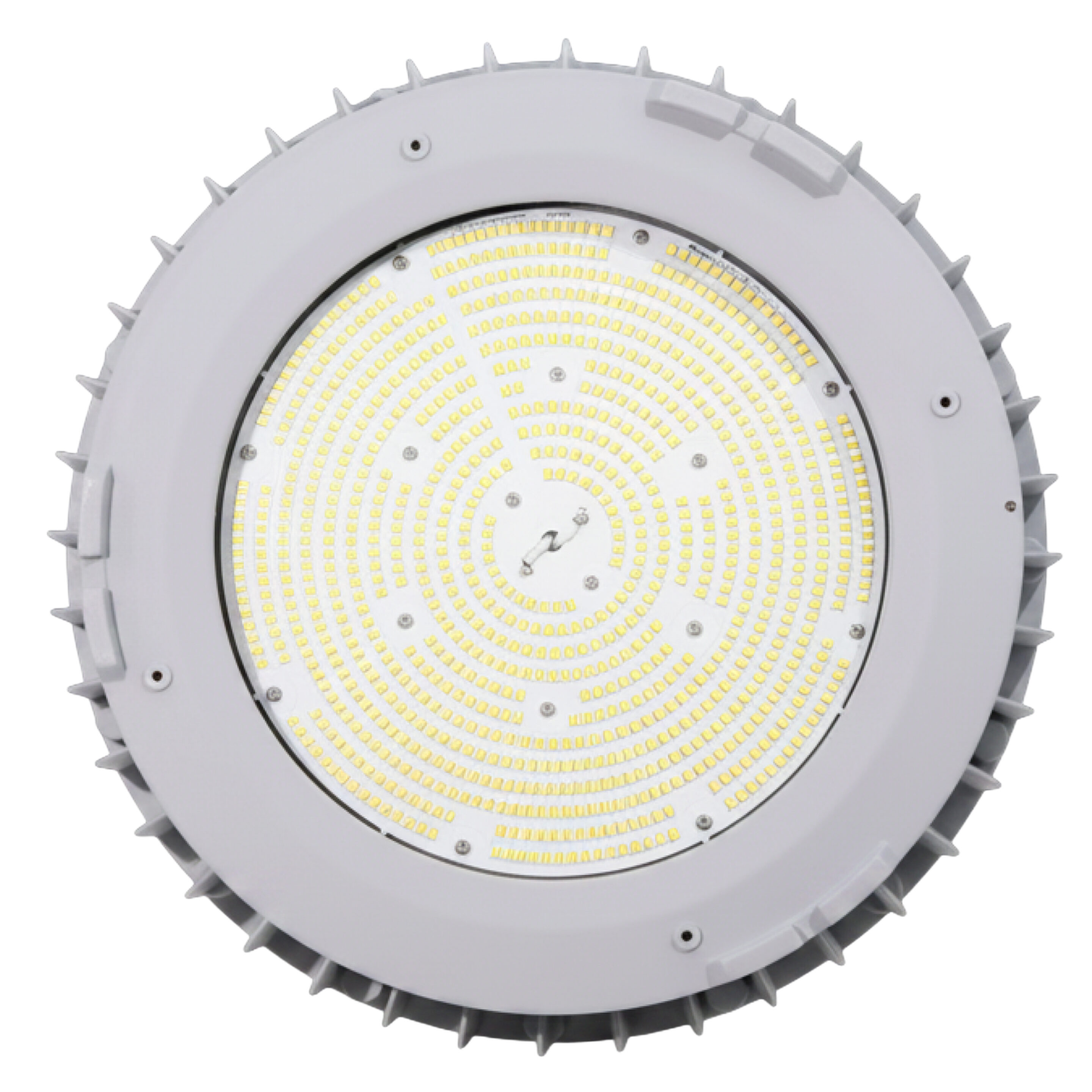 150 Watt Round Explosion Proof Led Light 21000 Lumens Class 1 Div 1 Class 2 Div 1 5000k 100 277v Mllg E Expls2 150 50 C1d1 Chips Close Up