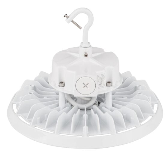 80 / 100 / 150 Watt Adjustable LED UFO High Bay: top view