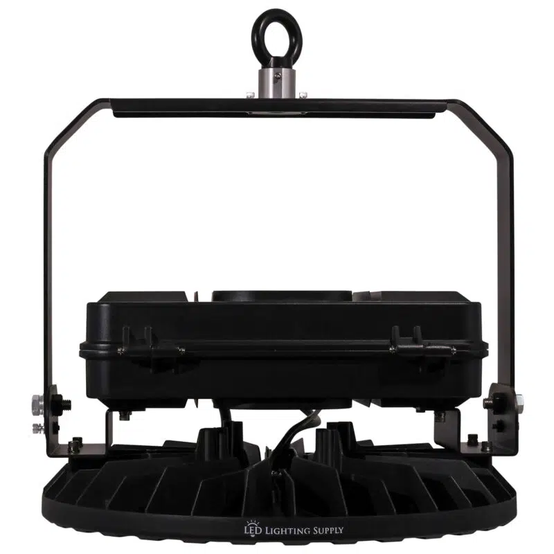 250 / 375 / 500 Watt Adjustable UFO LED High Bay: side view