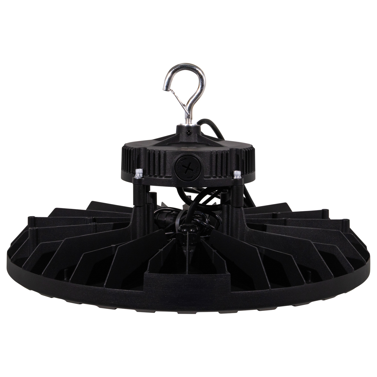 300 / 400 / 500 Watt Adjustable UFO LED High Bay: back view