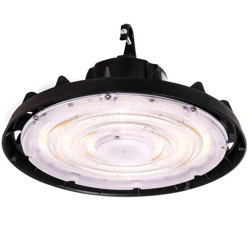 60 / 80 / 100 Watt Adjustable UFO LED High Bay: lens angle