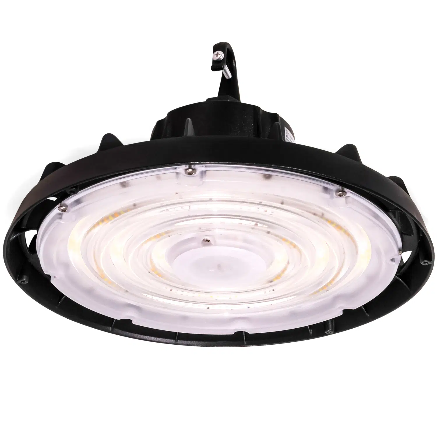60 / 80 / 100 Watt Adjustable UFO LED High Bay: lens angle