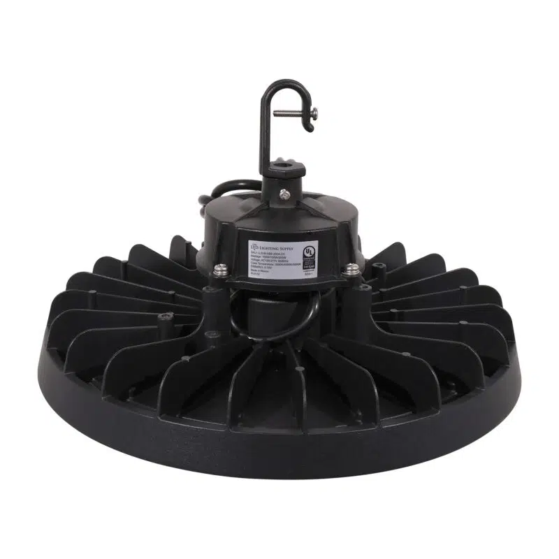 100 / 150 / 200 Watt Adjustable UFO LED High Bay: mounting angle view
