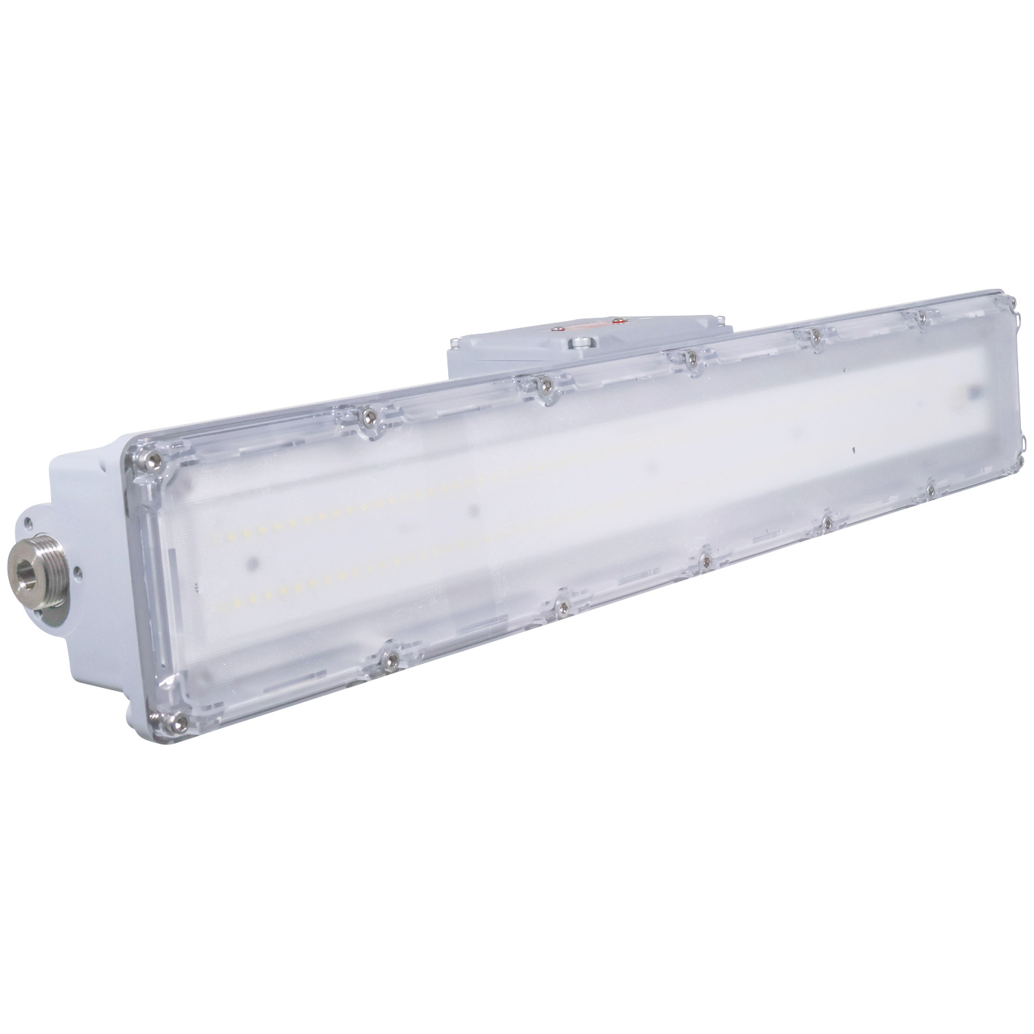 30 Watt 2 Foot Explosion Proof Linear LED Light: side angle view