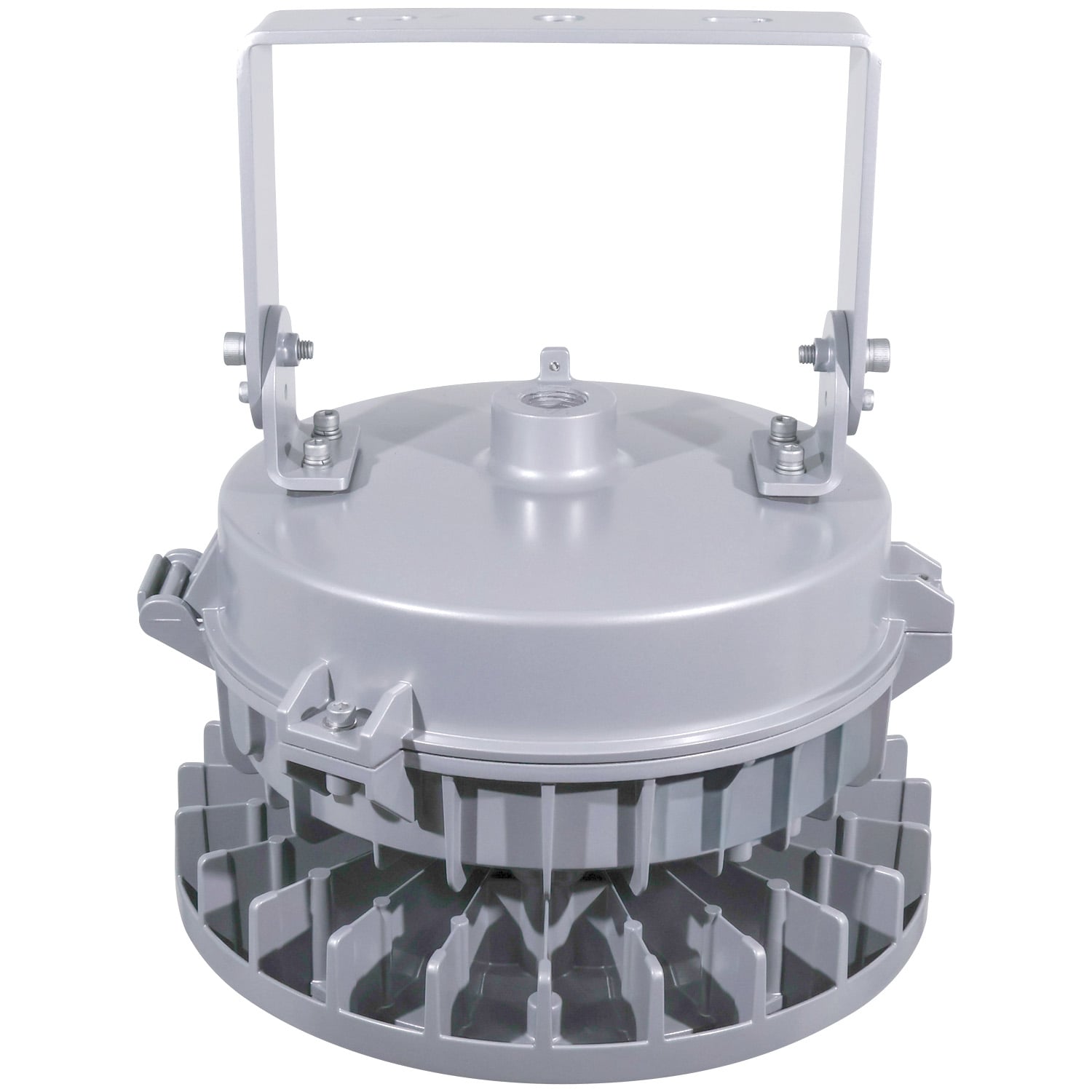 75 Watt Round Explosion Proof LED Light: top angle