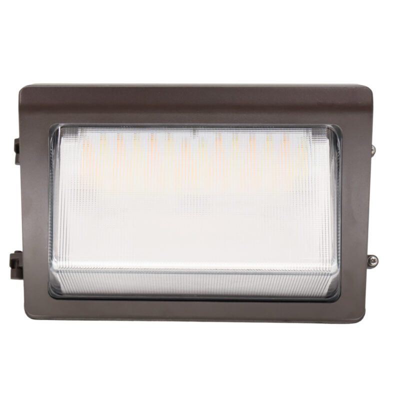 30 / 45 / 60 Watt Adjustable LED Wall Pack: front view