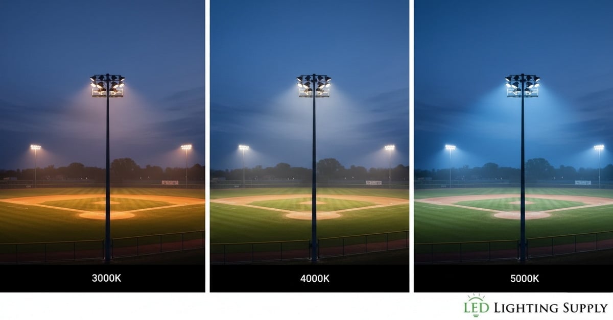 Baseball Softball Fields Color Temperature Infographics