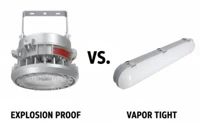 When to Use Vapor Proof Lights vs. Explosion Proof Lights (C1D1 / C1D2)