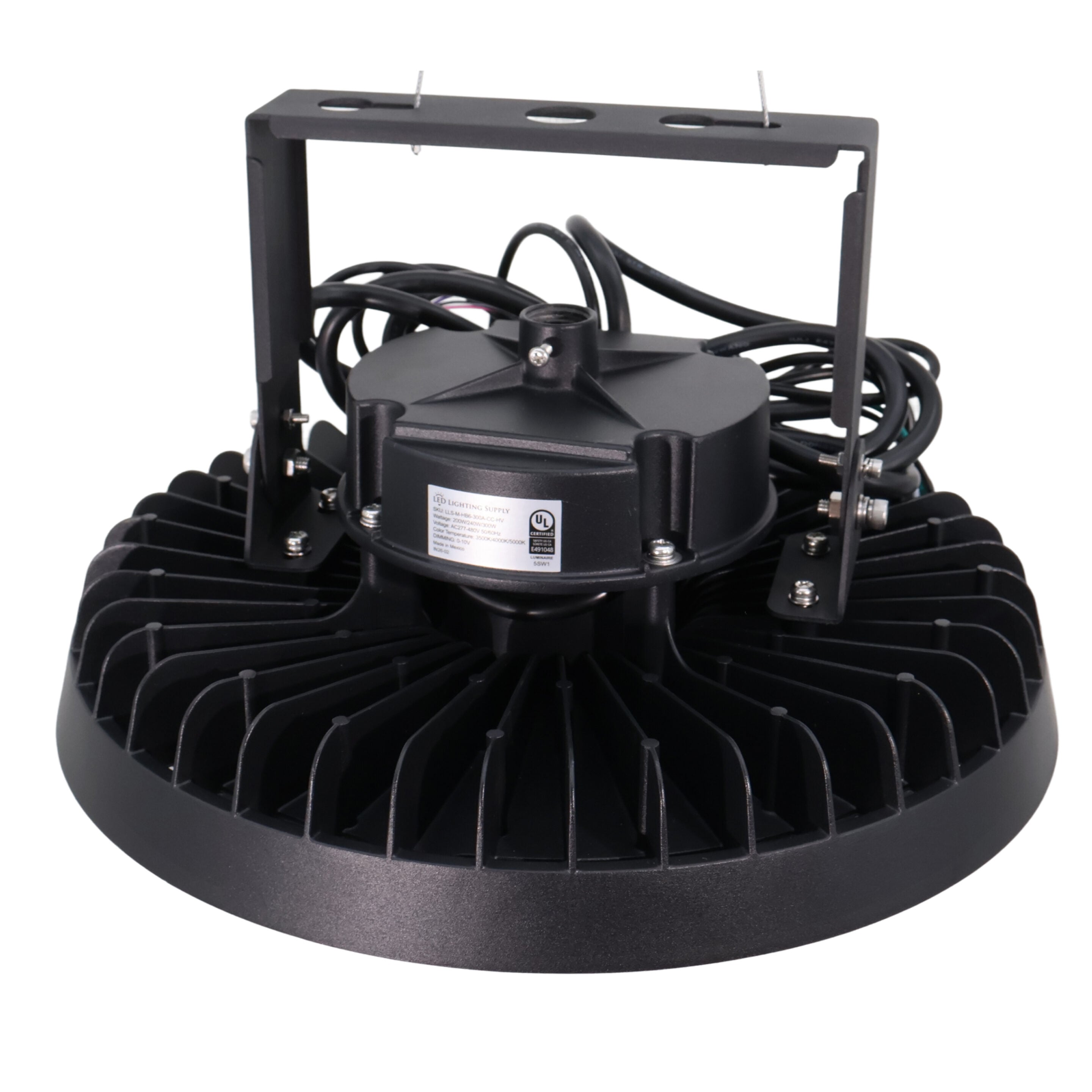 200 / 240 / 300 Watt Adjustable UFO LED High Bay: mounting detail