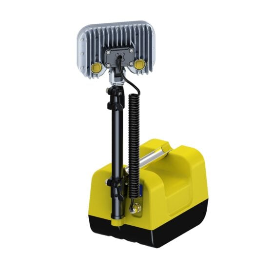 20 Watt Portable Explosion Proof LED Work Light: rotated view