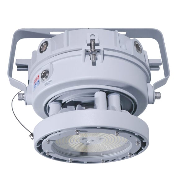 40 / 60 / 80 Watt Adjustable Round Explosion Proof LED Light: product view
