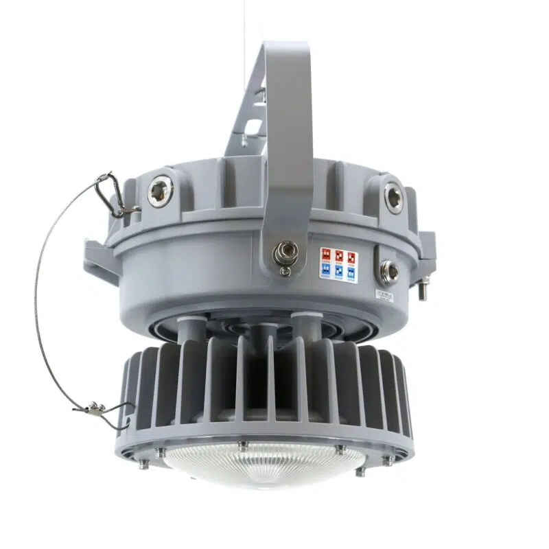 40 60 80 Watt Adjustable Round Explosion Proof Led Light 6400 To 12800 Lumens Class 1 Div 2 4000k 5000k 6500k 100 277v Display