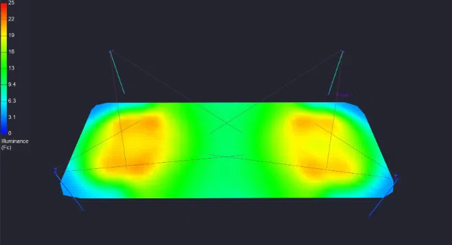 Lighting Plan or Map