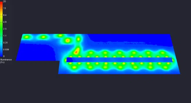 Lighting Plan or Map