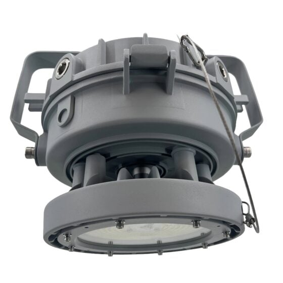 40 / 60 / 80 Watt Adjustable Round Explosion Proof LED Light: alternate product view