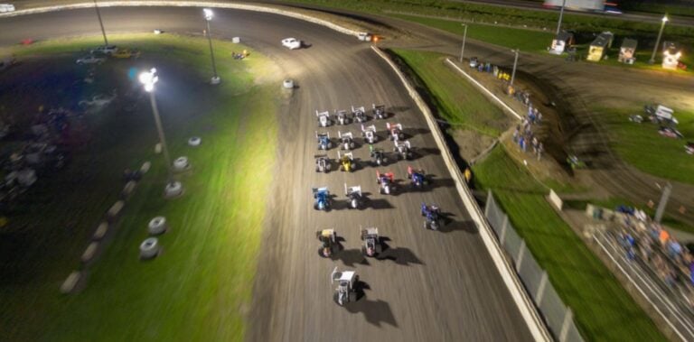 Worthington Speedway Drone Shot 1