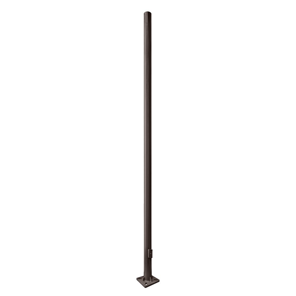 39 Foot Round Steel Pole Anchor Base Bronze