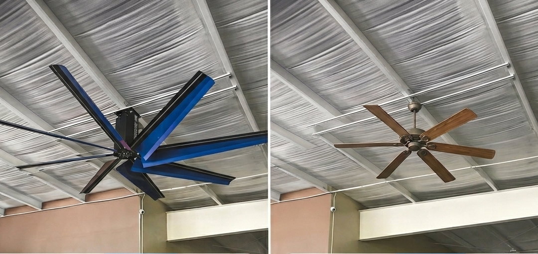 Commercial vs Industrial Fans: How to Choose the Right Solution