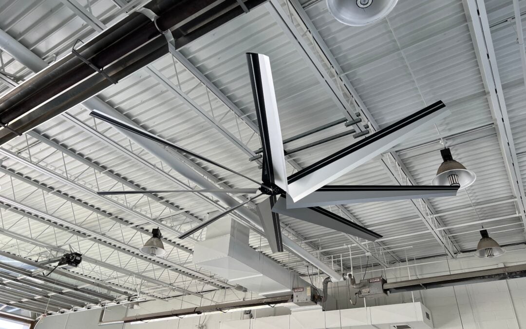 Determining How Many HVLS Fans Replace Commercial Ceiling Fans
