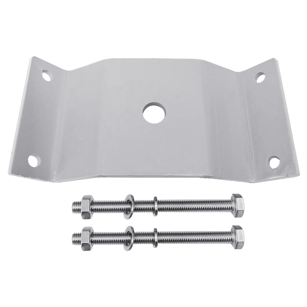 Wood Bull Horn Plate With Hardware