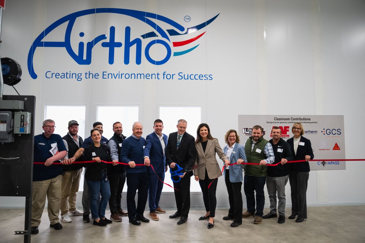 Airtho Battery Dry Room Ribbon Cutting