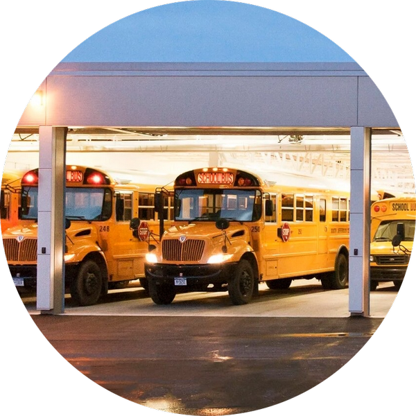 LED Bus Garage Lighting