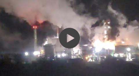 International Paper Springfield Paper Mill At Night
