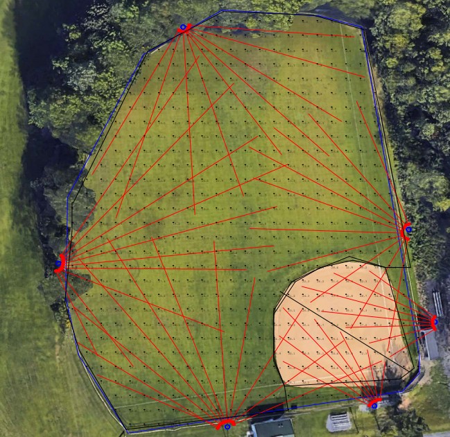Field 1 Emerald Playground Lighting Plan