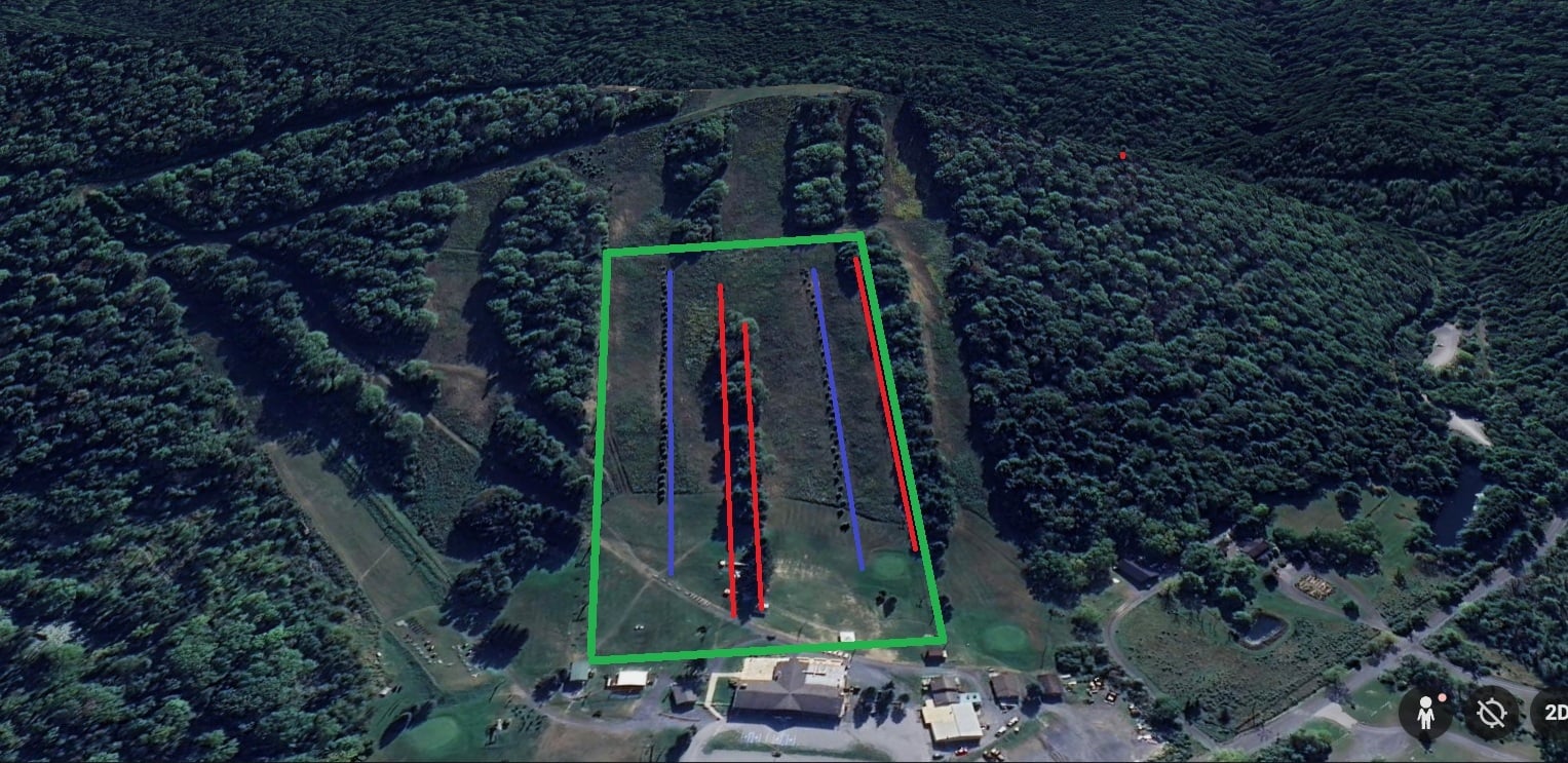 Tussey Lighting Layout Slope Colors