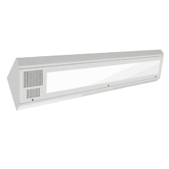 High Abuse Detention Grade LED Corner Light with Integrated Speaker: product view