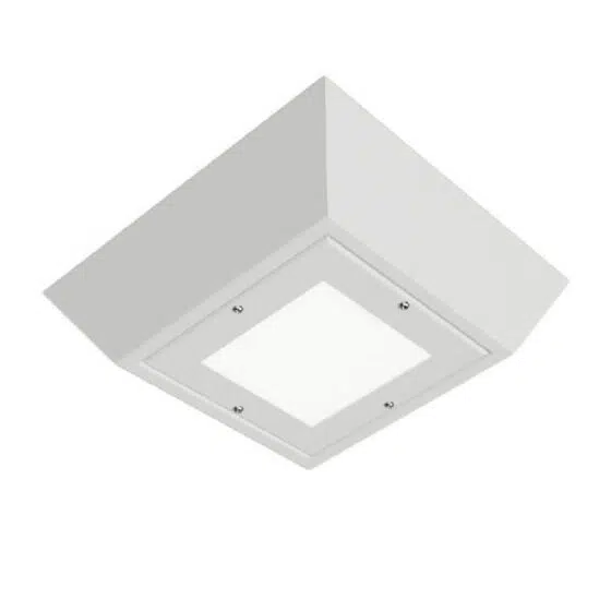 Detention Grade LED Canopy Light Wet Location: product view
